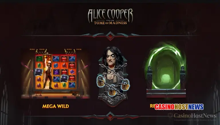 Alice Cooper and the Tome of Madness Slot Review – Play’n GO
