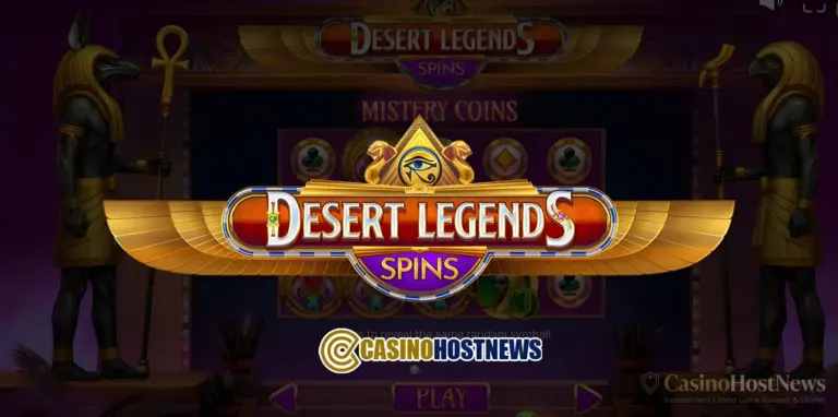 Desert Legends Spins Slot Review – Max Win Gaming