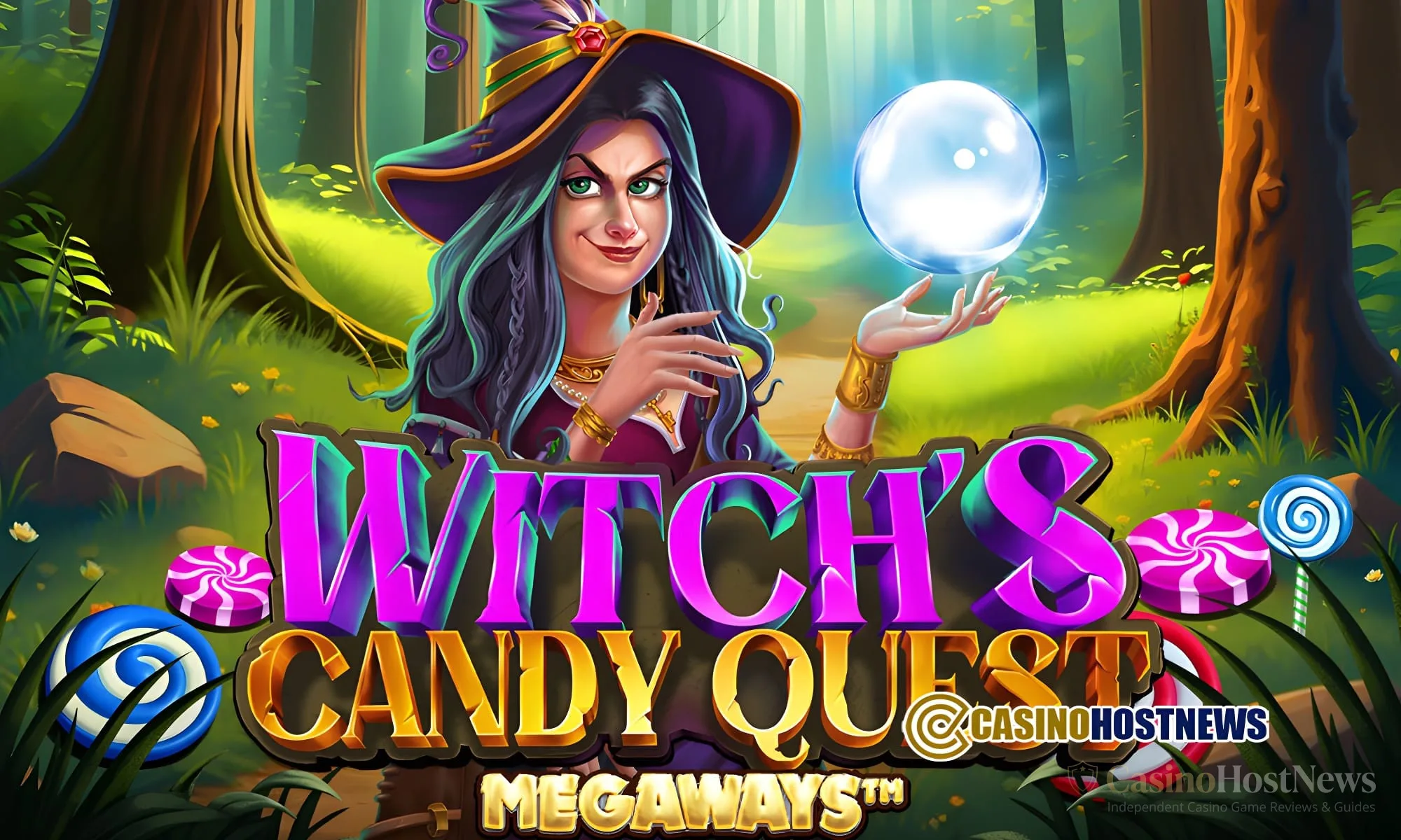 Witch’s Candy Quest Megaways™ Slot Review – GameArt
