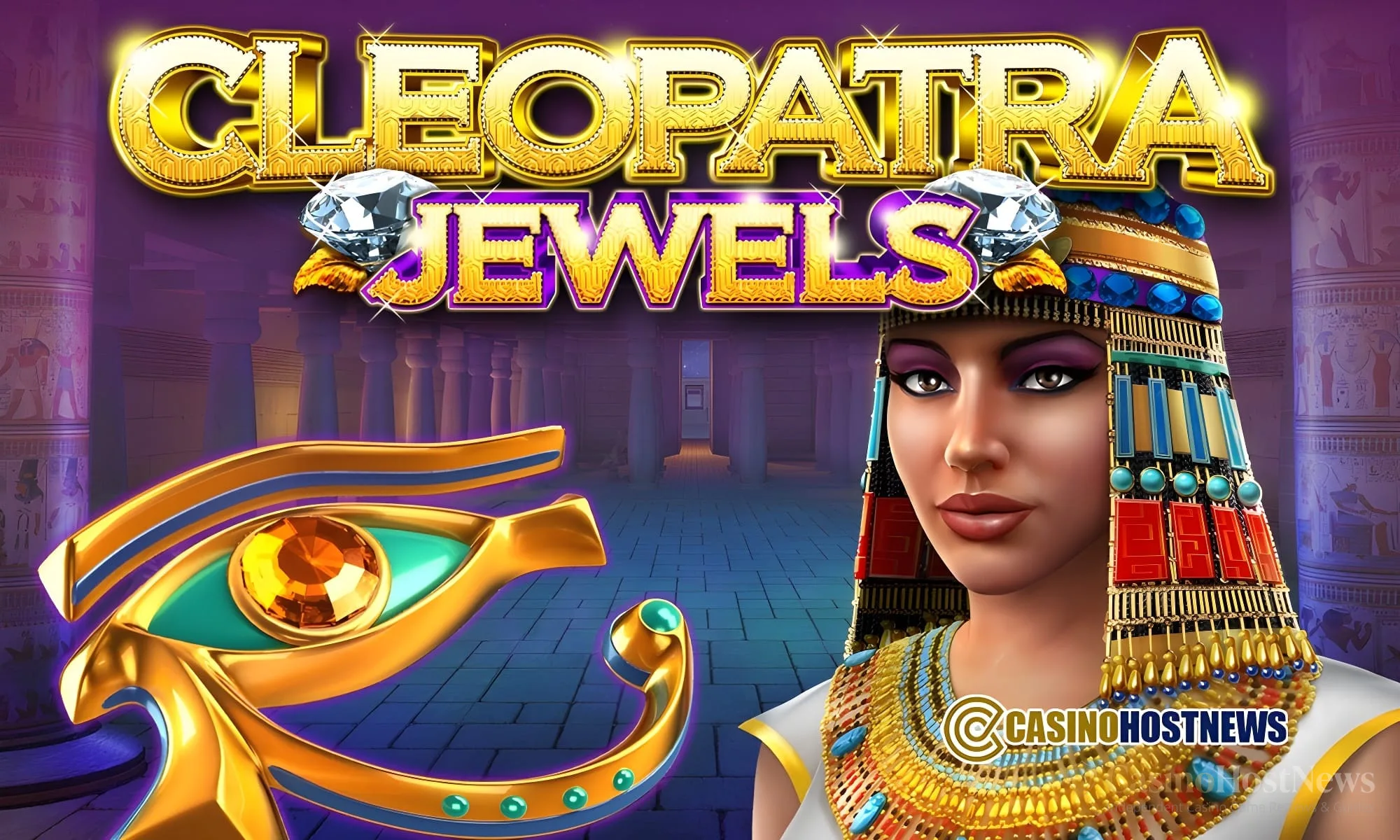 Cleopatra Jewels Slot Review – GameArt