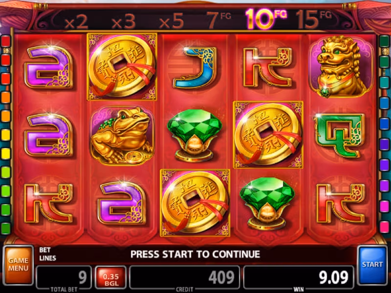 LUCKY COIN AND GREEN DIAMOND2