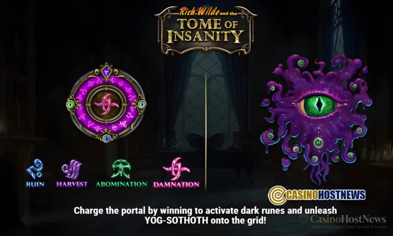 Rich Wilde and the Tome of Insanity Slot Review – Play’n GO