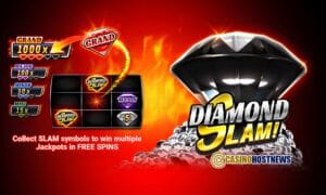 ENJOY Launches “Diamond Slam” 3×3 Jackpot Slot