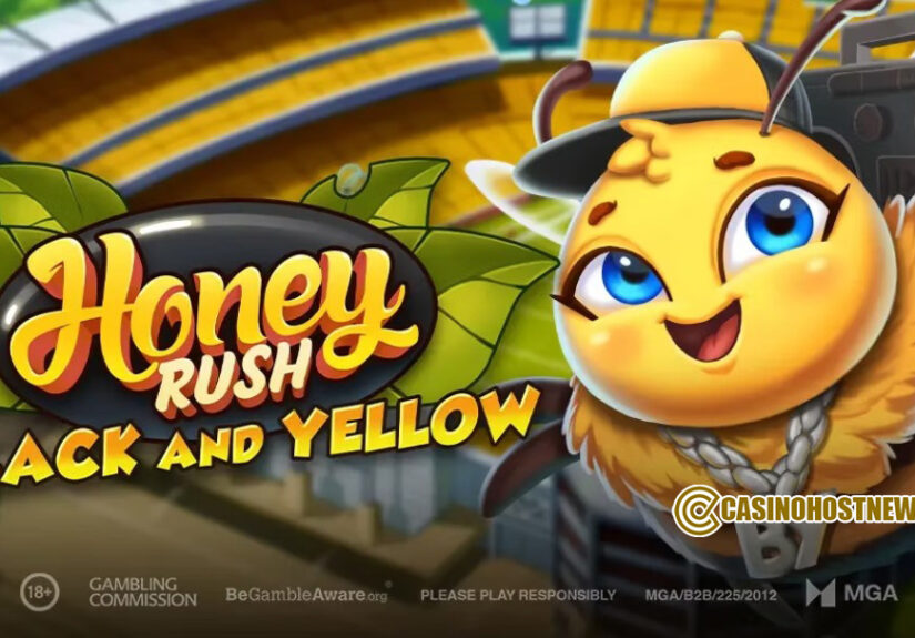 Play’n GO Drops the Beat with Honey Rush Black and Yellow
