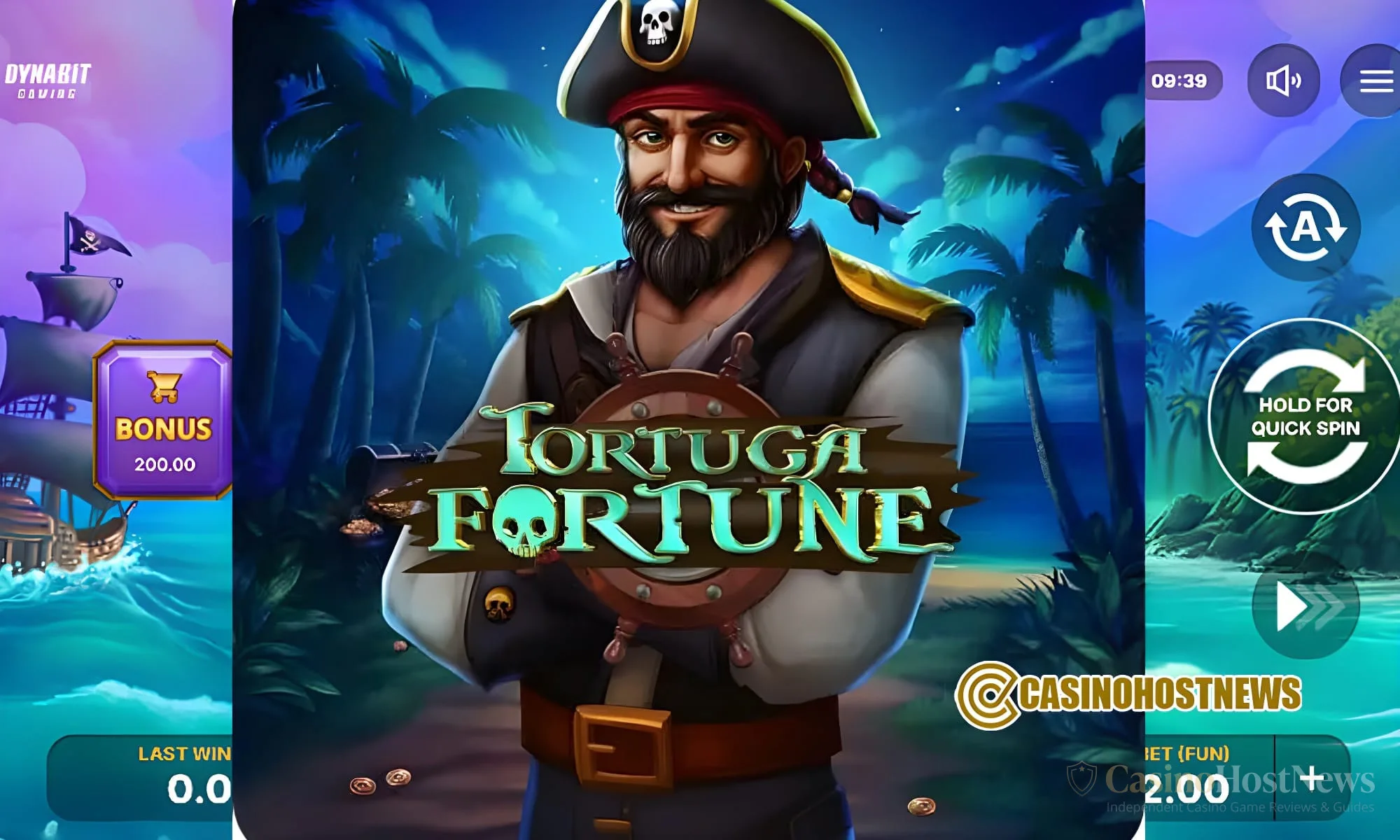 Tortuga Fortune Slot Review – Dynabit