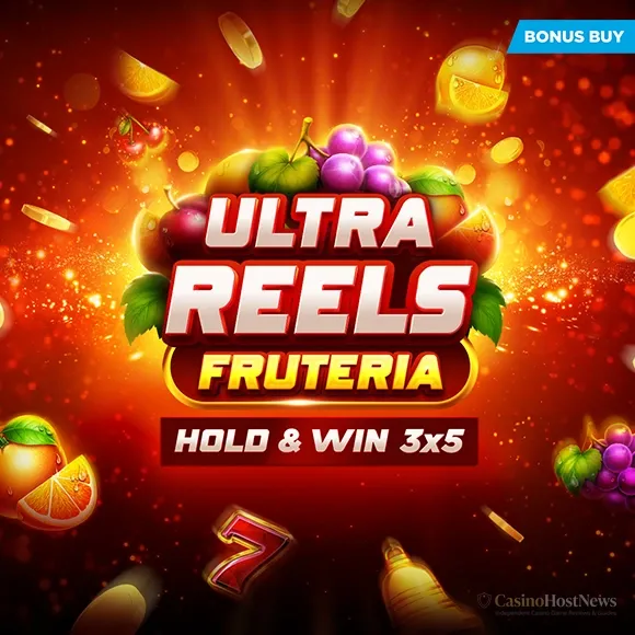 Ultra Reels Fruteria slot key art by Evoplay