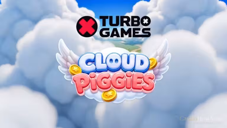 Cloud Piggies slot by Turbo Games key art