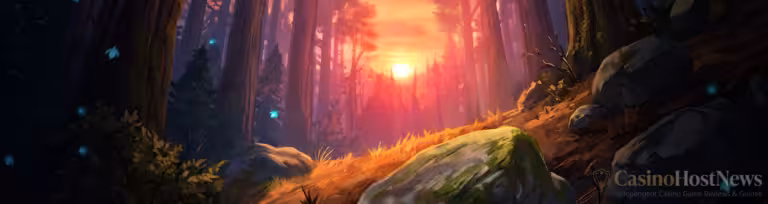 Timber Trail Treasures slot by Yggdrasil key art