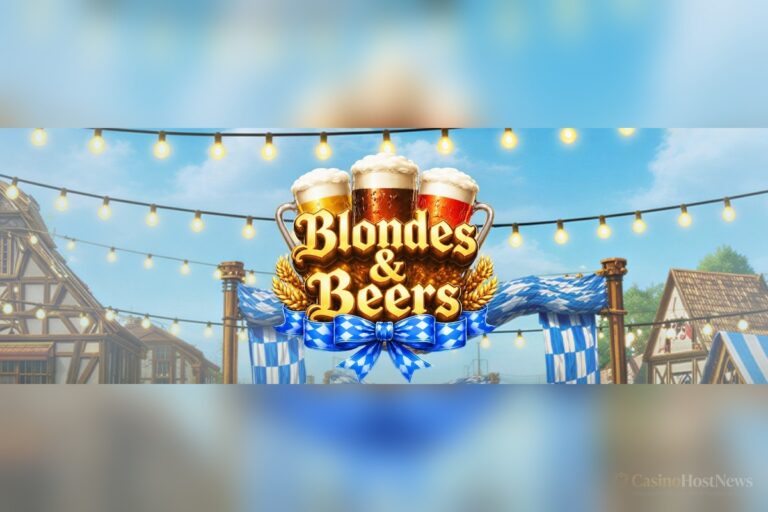 Blondes and Beers Oktoberfest slot official key art by AvatarUX