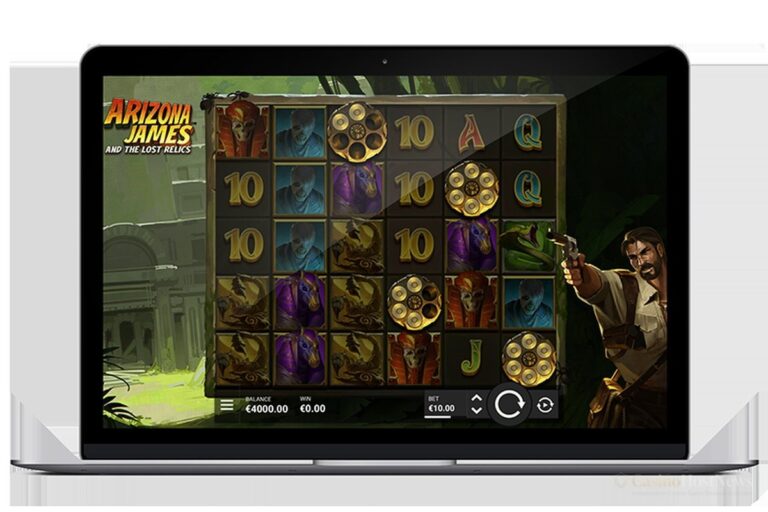Arizona James and The Lost Relics gameplay still. Image courtesy of Hacksaw Gaming.