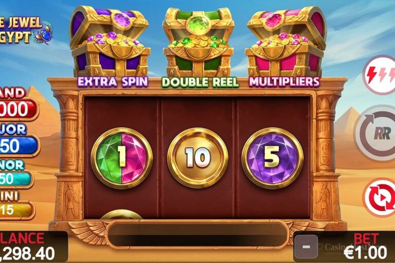 Triple Jewel of Egypt gameplay still. Image courtesy of Red Rake Gaming.