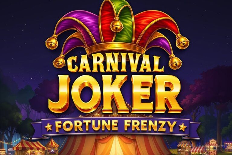 Carnival Joker gameplay still. Image courtesy of Slotmill.