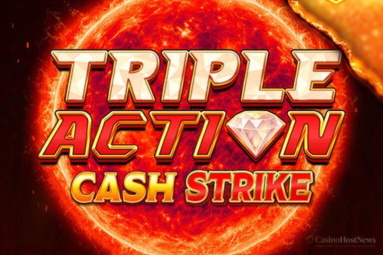 Triple Action Cash Strike Rapid Fire gameplay still. Image courtesy of Blueprint Gaming.