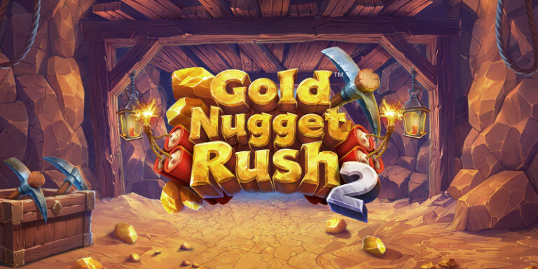 Gold Nugget Rush 2 slot official key art by Betsoft