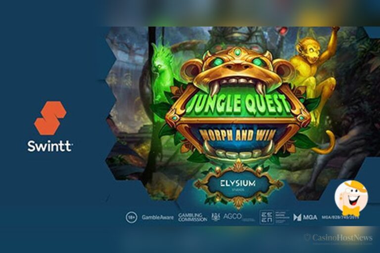 Jungle Quest Morph and Win slot official game art by Swintt and Elysium Studios