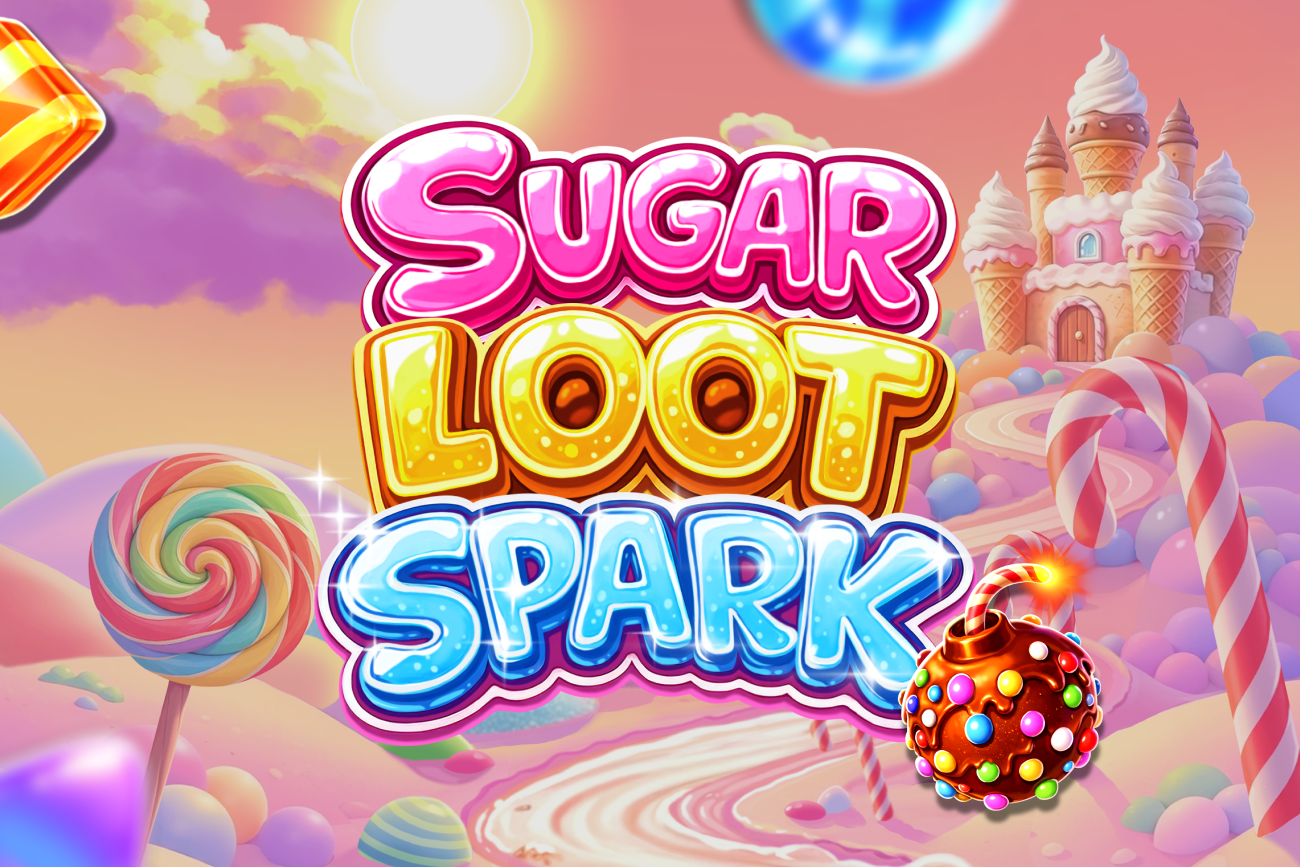 Sugar Loot Spark slot official artwork by GameArt