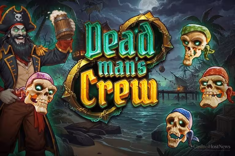 Dead Man's Crew gameplay still. Image courtesy of Slotmill.