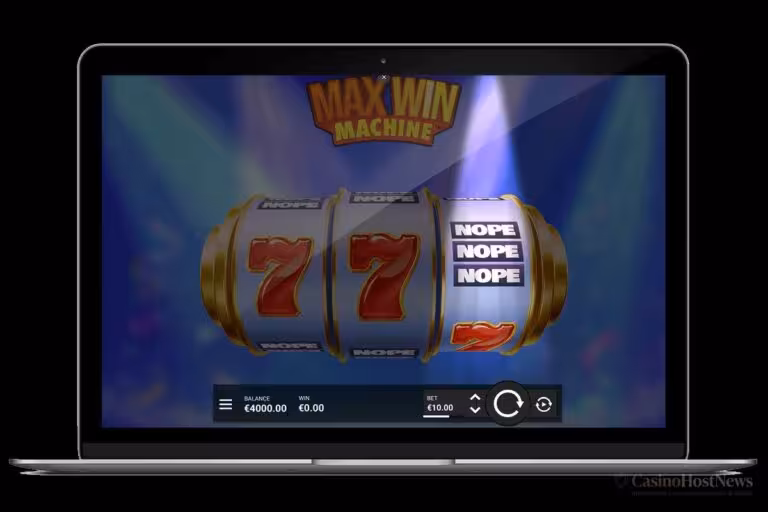 Max Win Machine gameplay still. Image courtesy of Hacksaw Gaming.