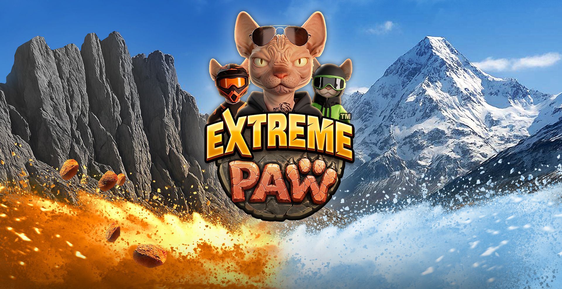 Extreme Paw slot official game artwork by Skywind Group