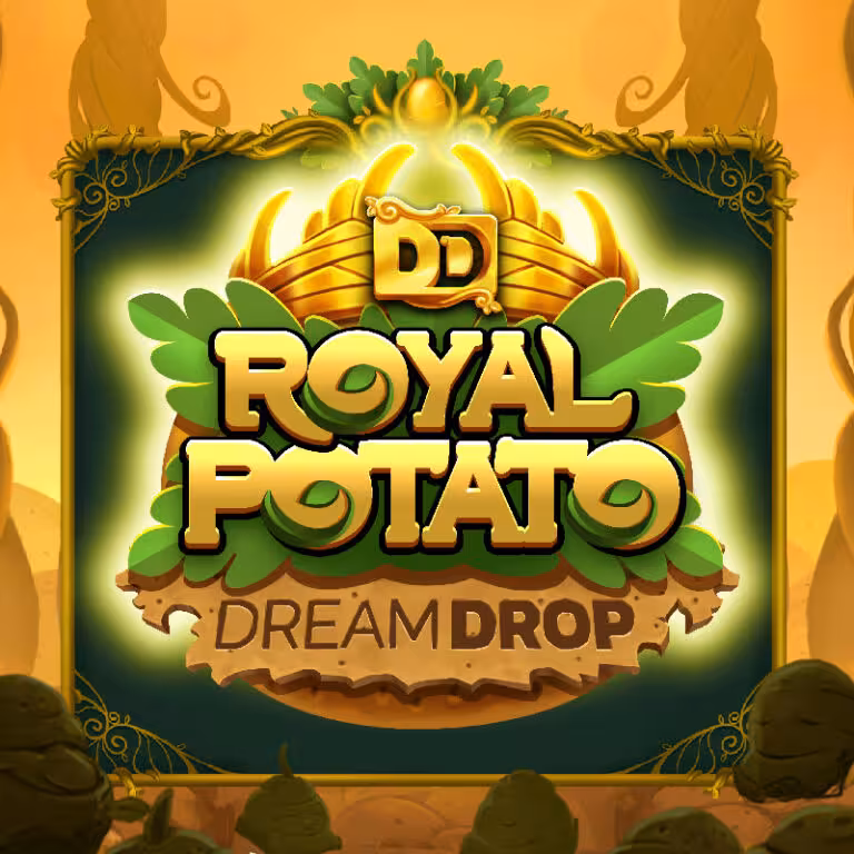 Royal Potato: Dream Drop slot official artwork by Print Studios